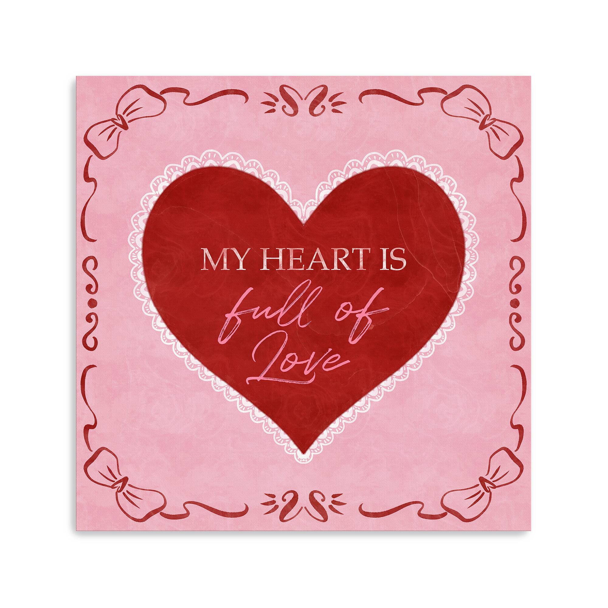 Full of Love Canvas Giclée Art